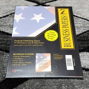 Z GRAFIX PATRIOT ILLUSTRATION 100 SHEETS 8.5"X11" DESKTOP PUBLISHING  PA…